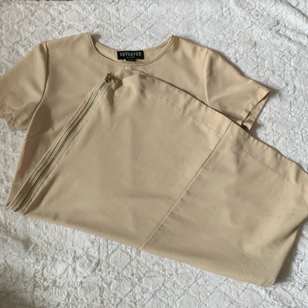 Light brown mini dress - Picture 2 of 3